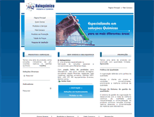 Tablet Screenshot of haloquimica.com.br